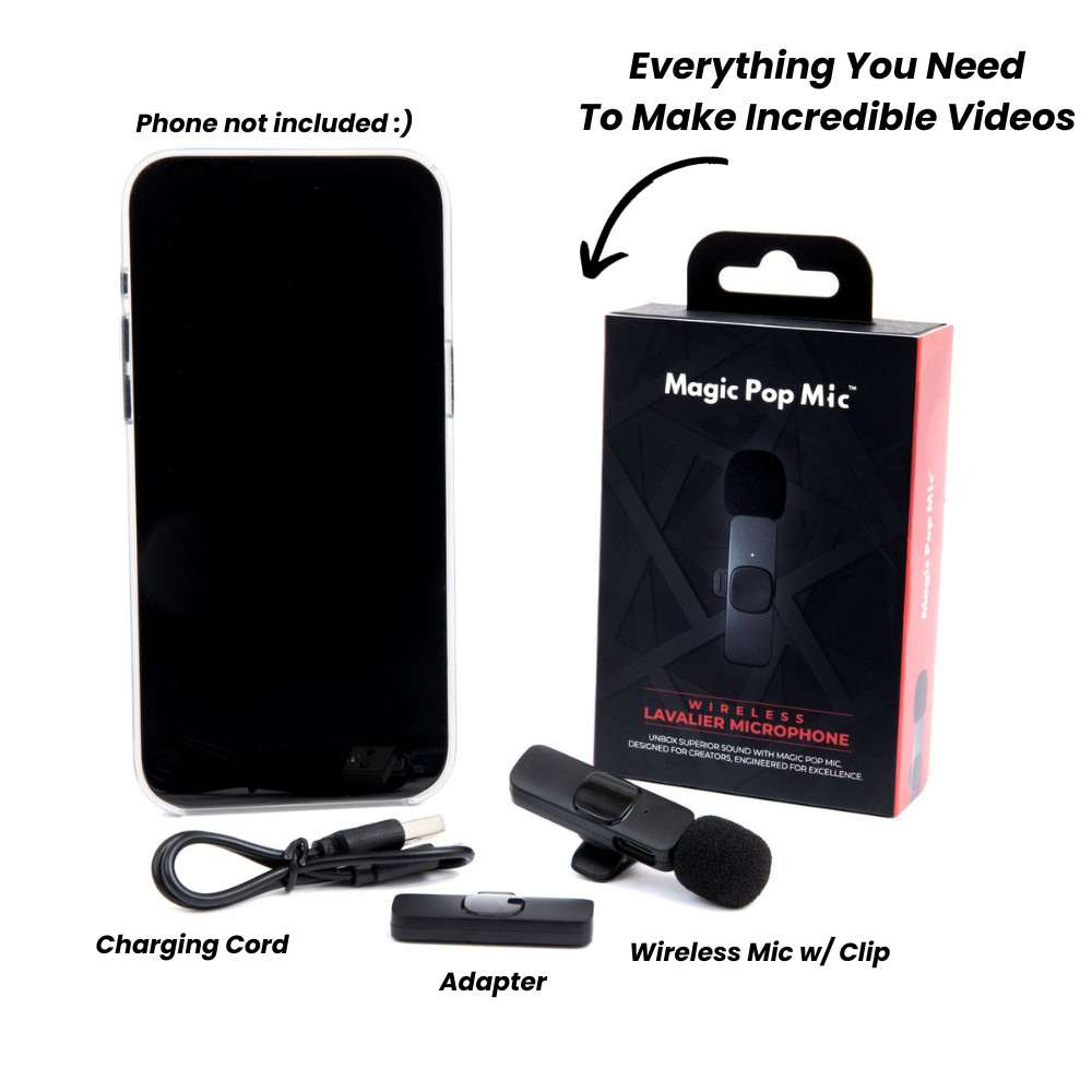 Magic Pop Mic (Two Pack)