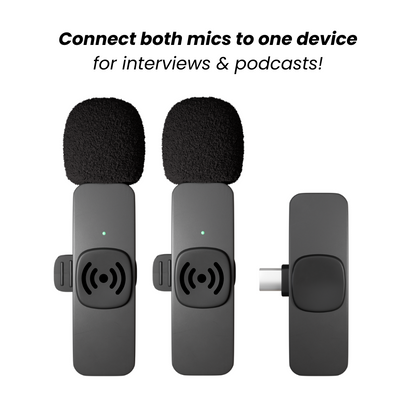 Patriot Wireless Microphones (Two Pack)